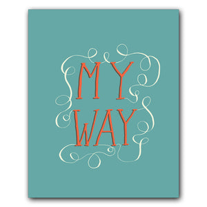 Print: My Way