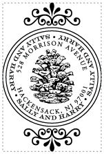 RUB3S-135 2"x3" Stamp