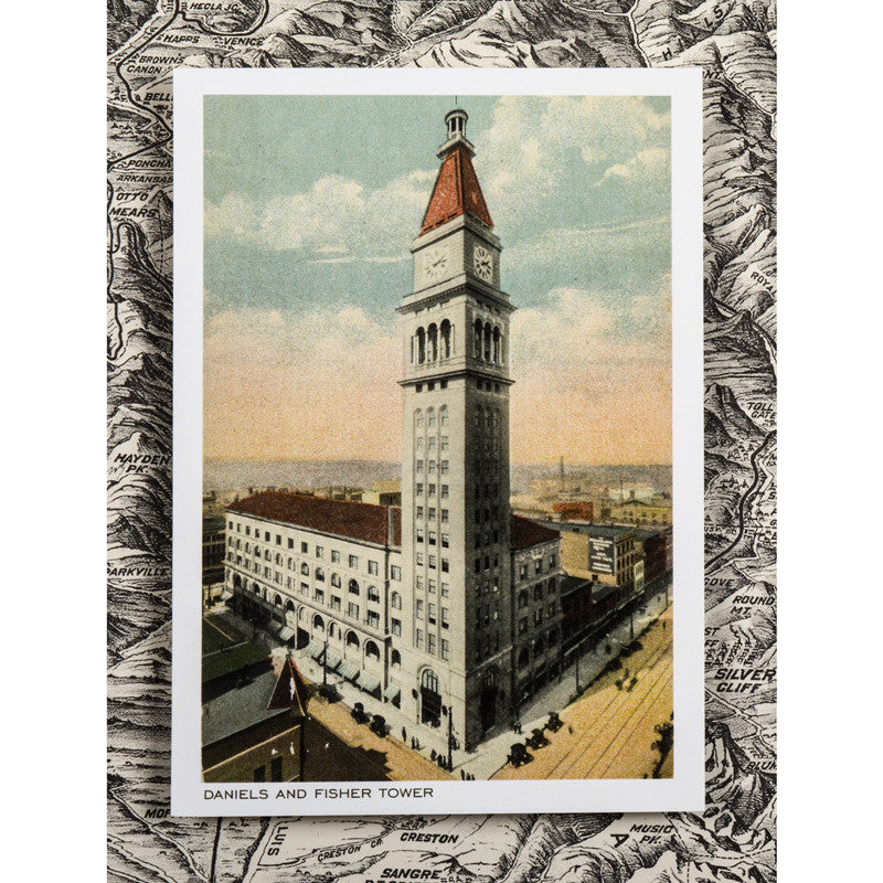 Postcard: Daniels & Fisher Tower