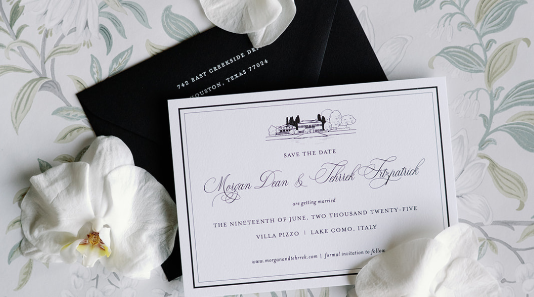 How to Plan Your Wedding Invitations, Save the Dates, and Wedding Website Timing