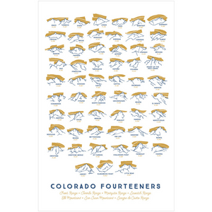 Print: Colorado Fourteeners