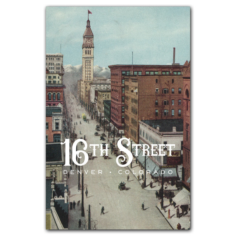 Print: 16th Street Denver