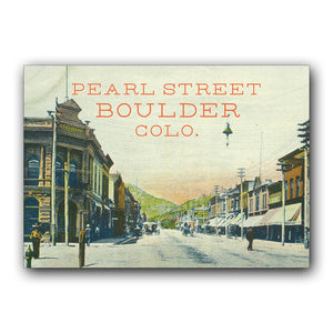 Postcard: Pearl Street Boulder