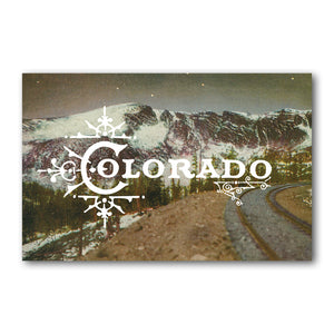 Print: Colorado Mountains Night