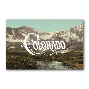 Print: Colorado Mountains Day