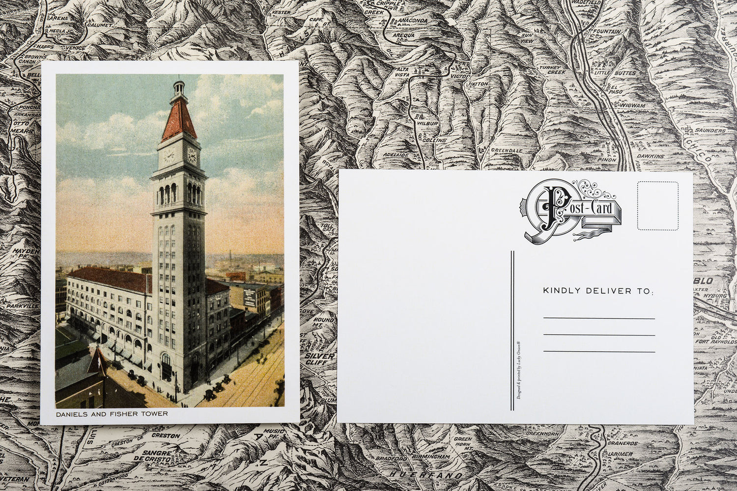 Postcard: Daniels &amp; Fisher Tower