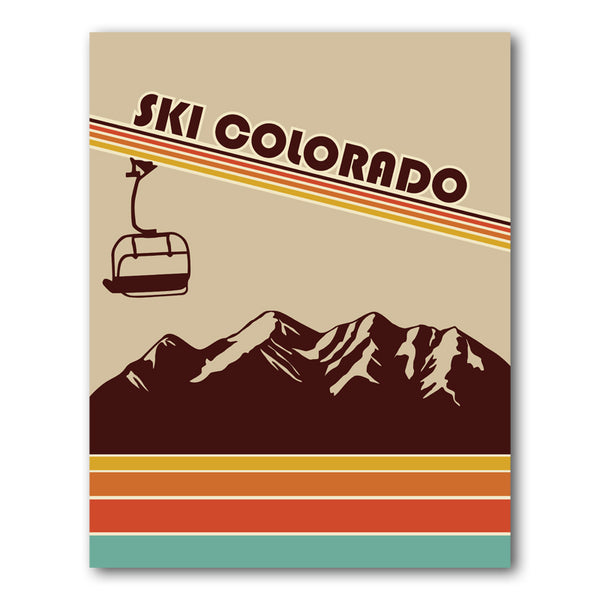 Print: Ski Colorado