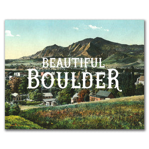 Print: Beautiful Boulder