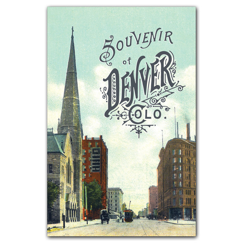 Print: Broadway Street Denver