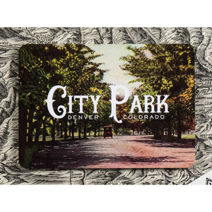 Postcard: City Park Street