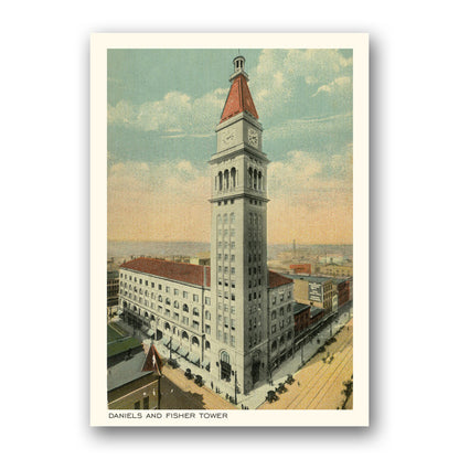 Postcard: Daniels &amp; Fisher Tower