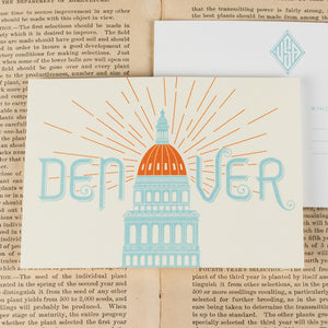 Postcard: Denver Capitol