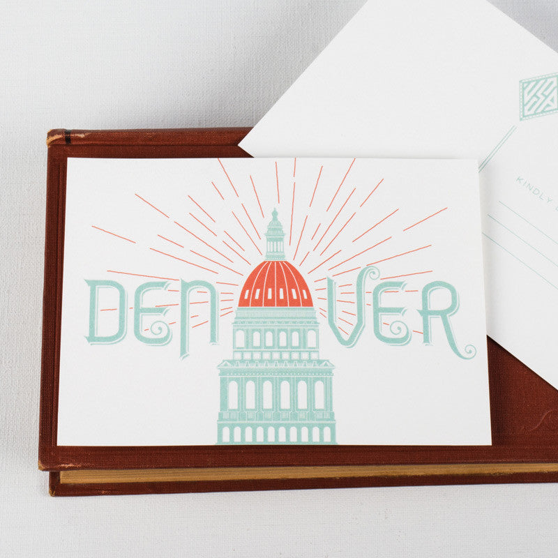 Postcard: Denver Capitol