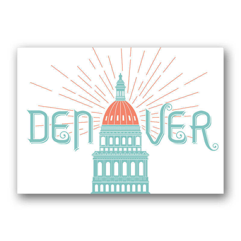 Postcard: Denver Capitol