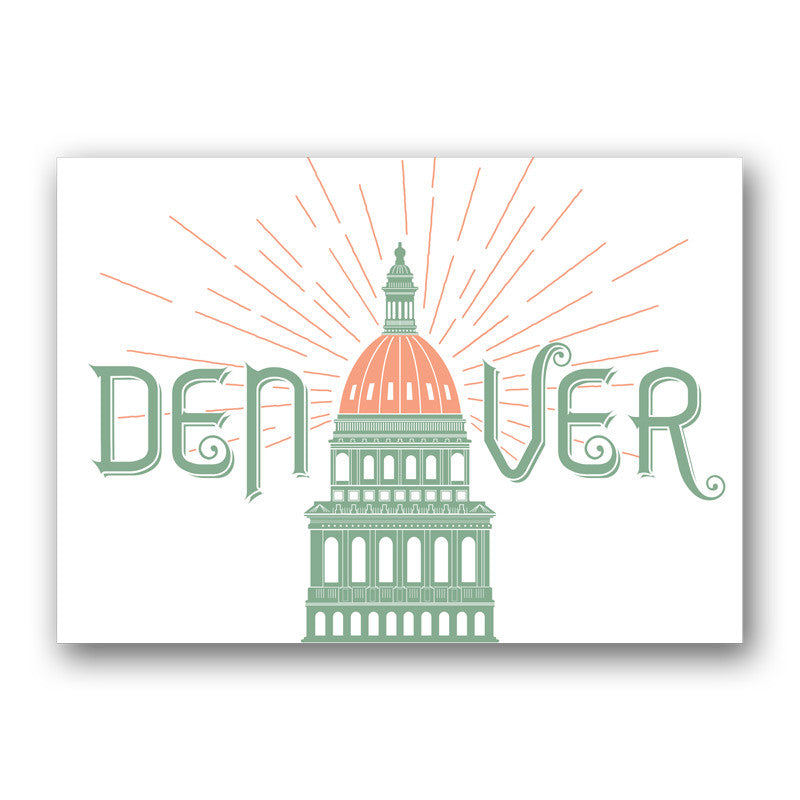 Postcard: Denver Capitol