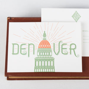 Postcard: Denver Capitol