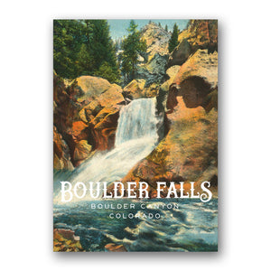 Postcard: Boulder Falls