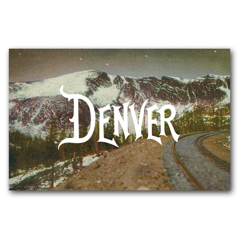 Print: Moffat Road Denver