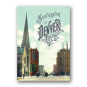 Postcard: Souvenir of Denver